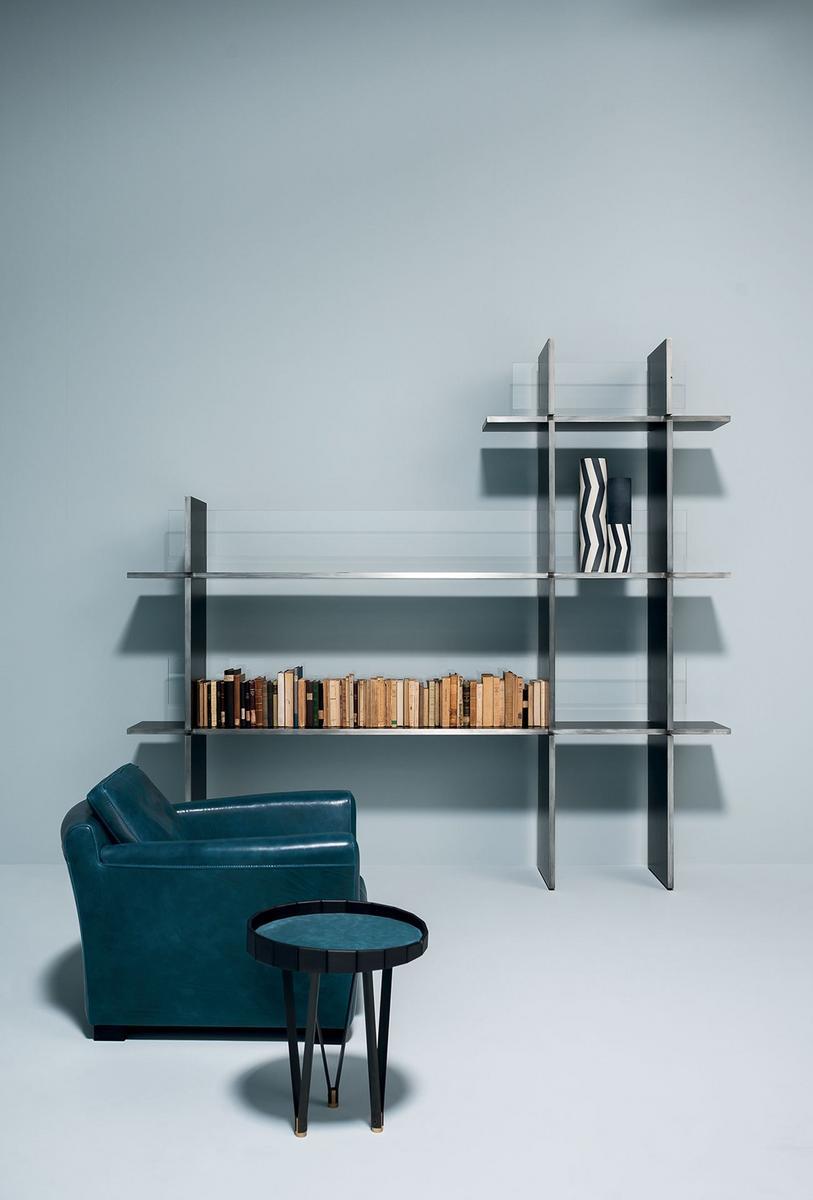 Leather armchair with armrests | Diner by Baxter