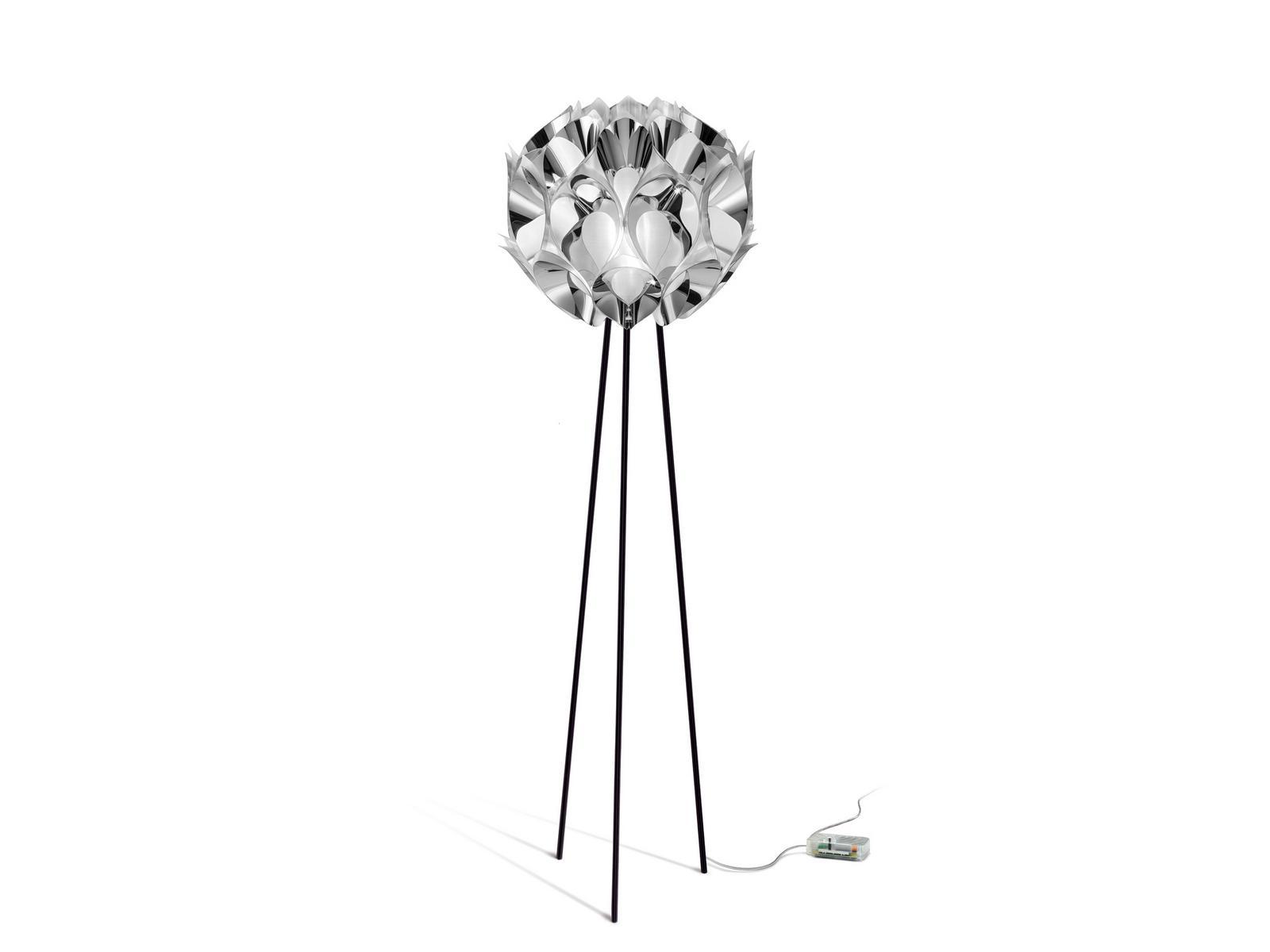 LED Steelflex® floor lamp | Flora Silver by Slamp