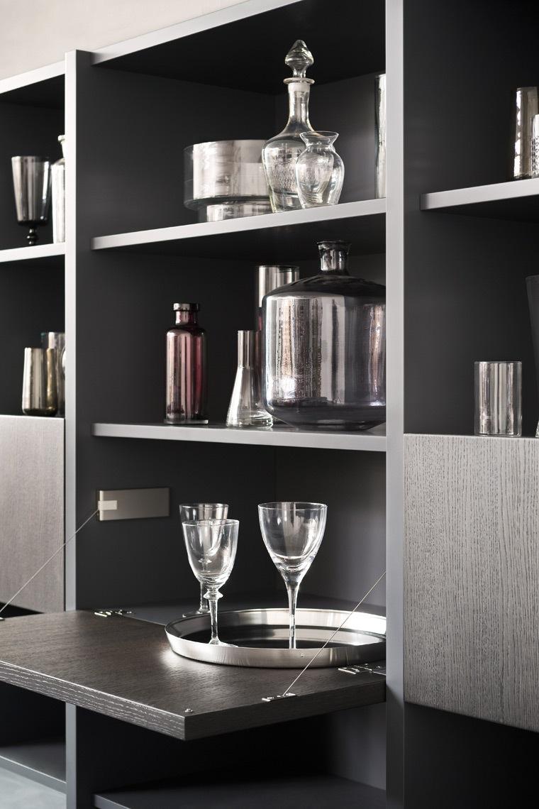 Modular veneer sideboard with doors | Recta by ALF Dafre