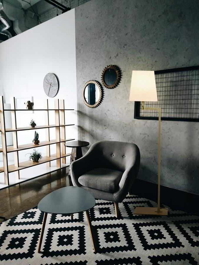 Adjustable metal floor lamp | Quadra Liseuse by Contardi