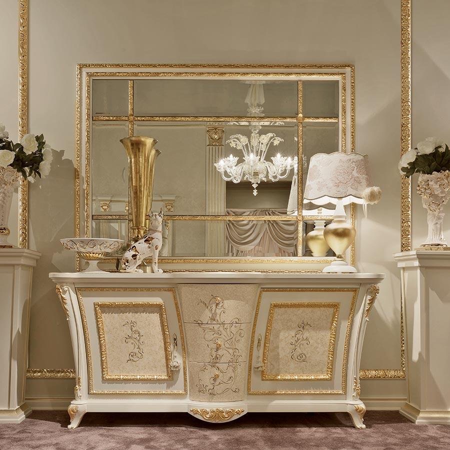 Living room set in a classic style | Medicea by Signorini Coco