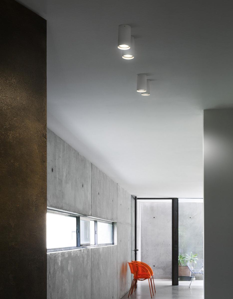 LED metal ceiling lamp | Cylinder by Olev