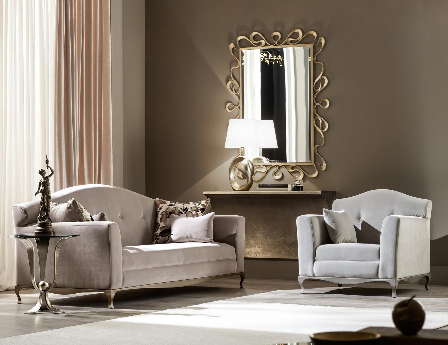 3 seater velvet sofa | Ghirigori by Cantori