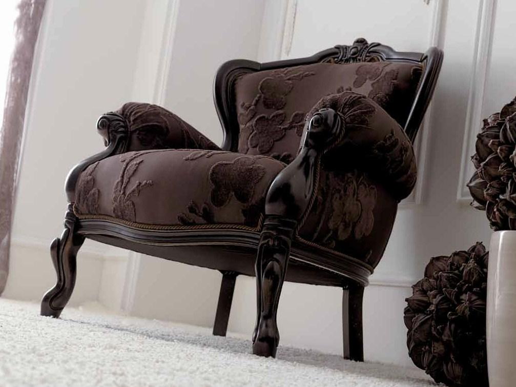 Upholstered armchair with armrests | Gemma by Corte Zari