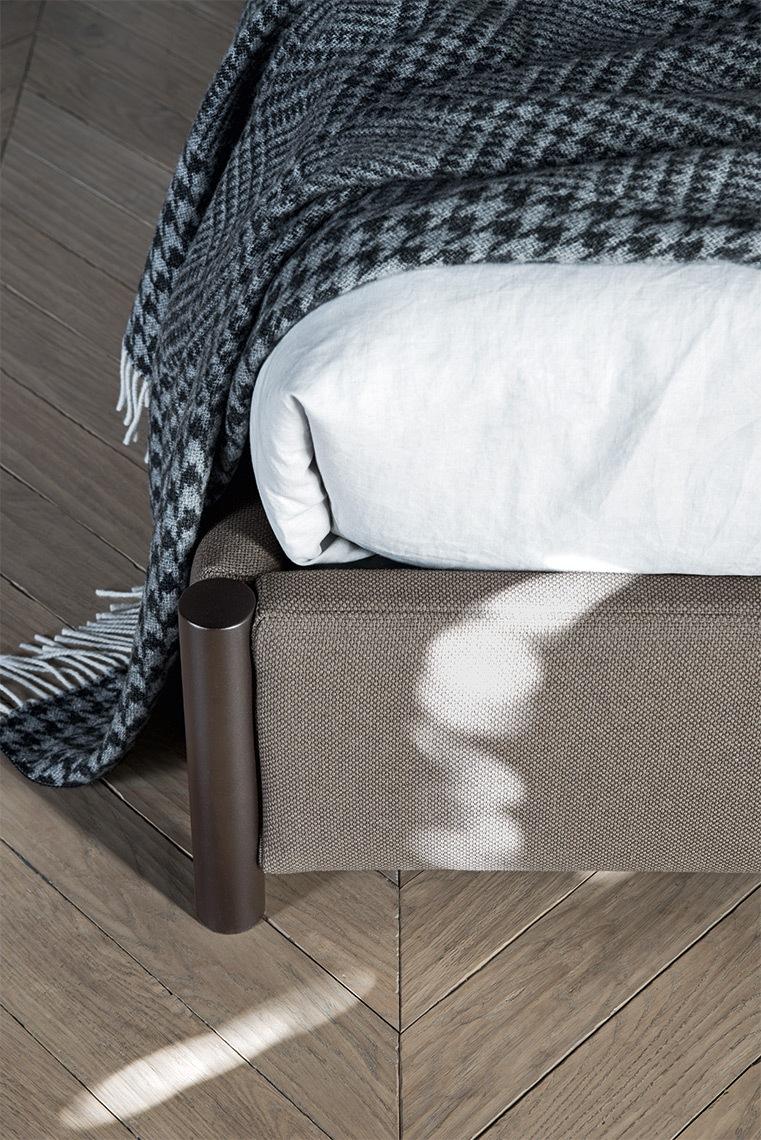 Leather bed with removable cover | Jetty by ALF Dafre