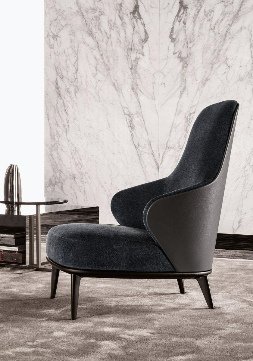 Armchair | Leslie Armchairs by Minotti