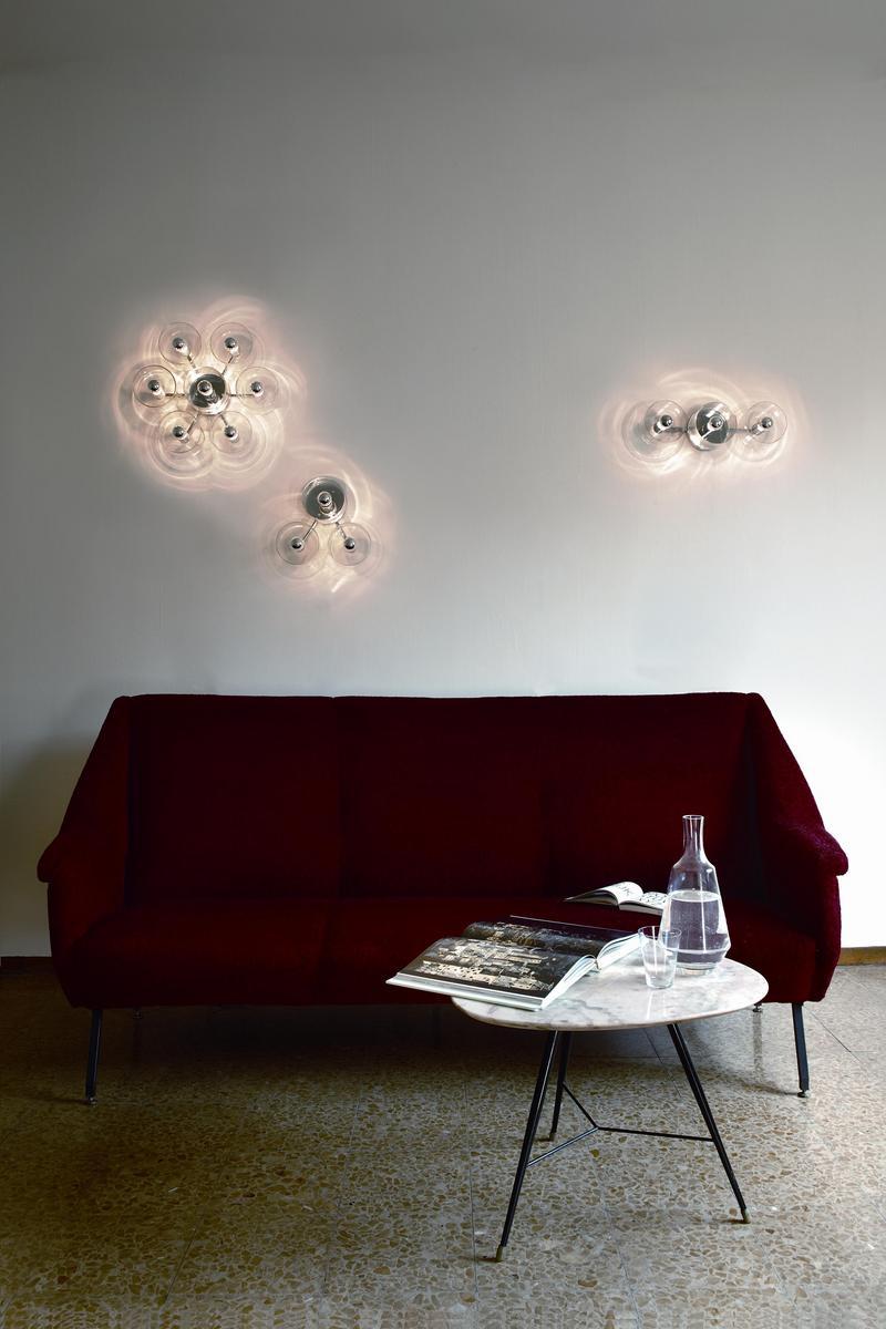 Blown glass wall lamp / ceiling lamp | Fiore - 103/123/139/173 by Oluce