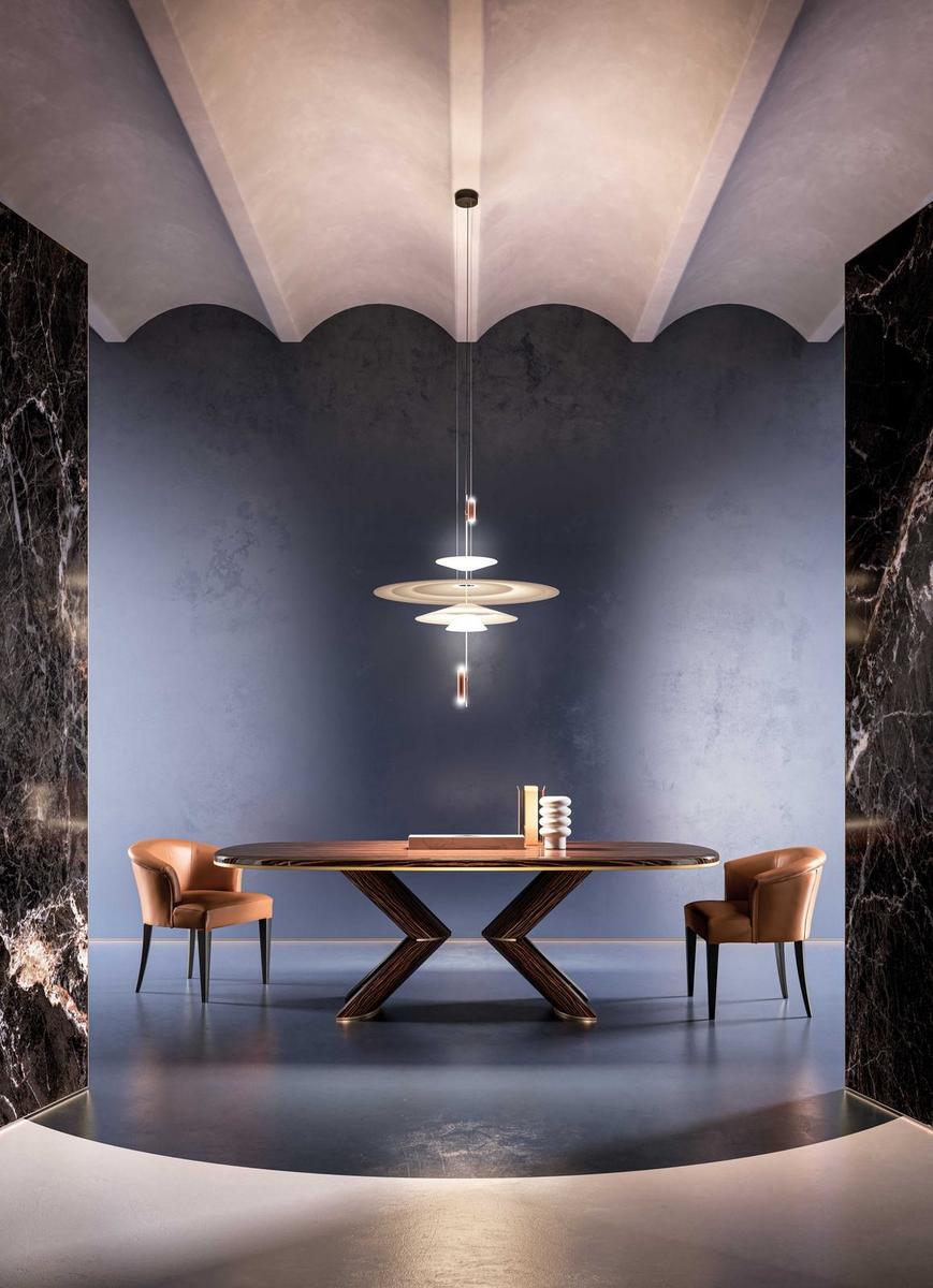 Upholstered fabric easy chair with armrests | Kana by Capital Collection