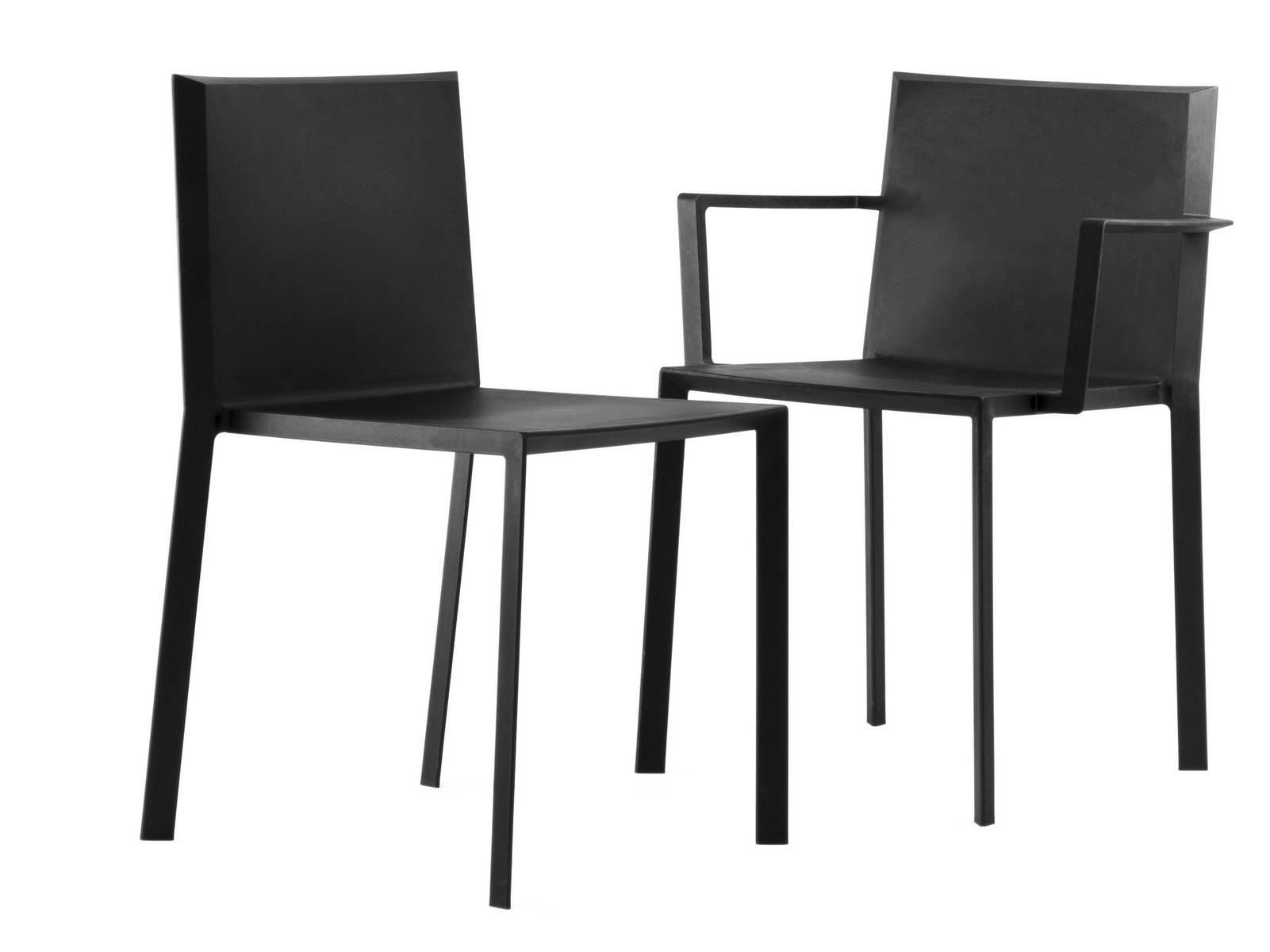 Polyamide garden chair with armrests | Quartz by Vondom