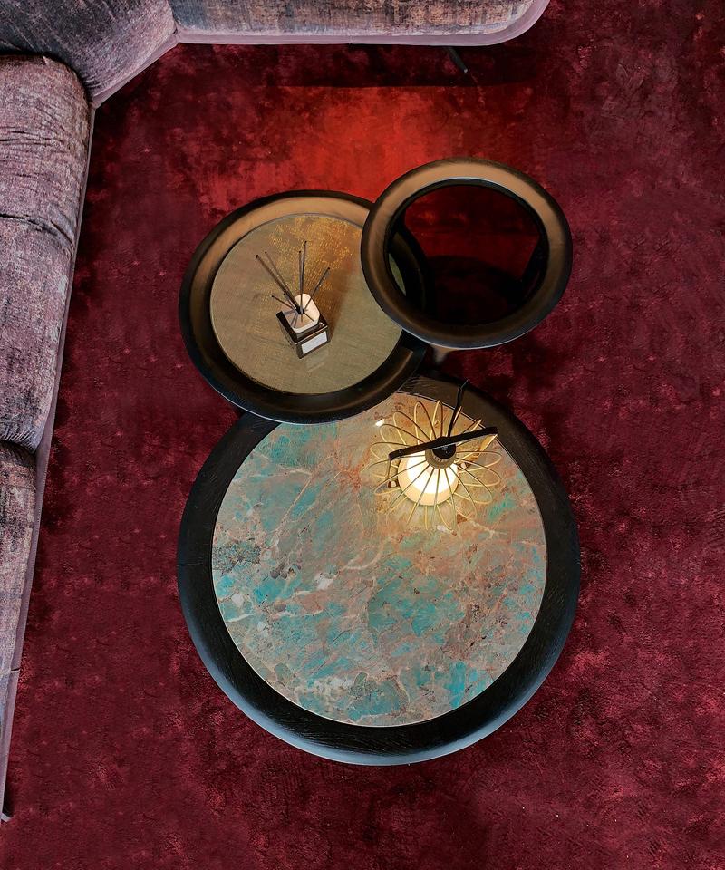 Round coffee table | Godot by Borzalino