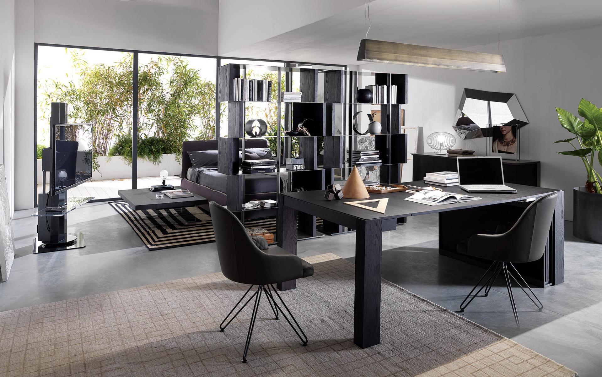 Extending rectangular console table | A3 by Ozzio Italia