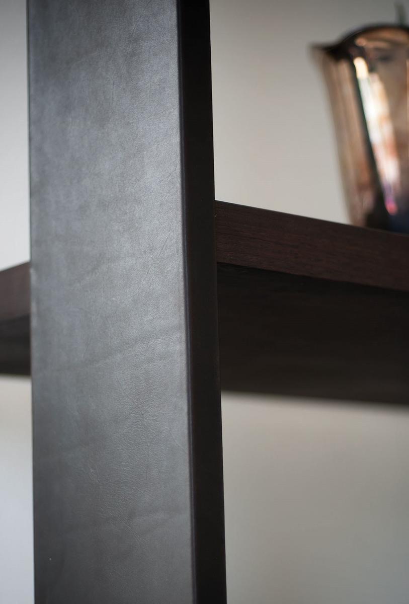 Open freestanding wooden bookcase | Bourgeois by Baxter