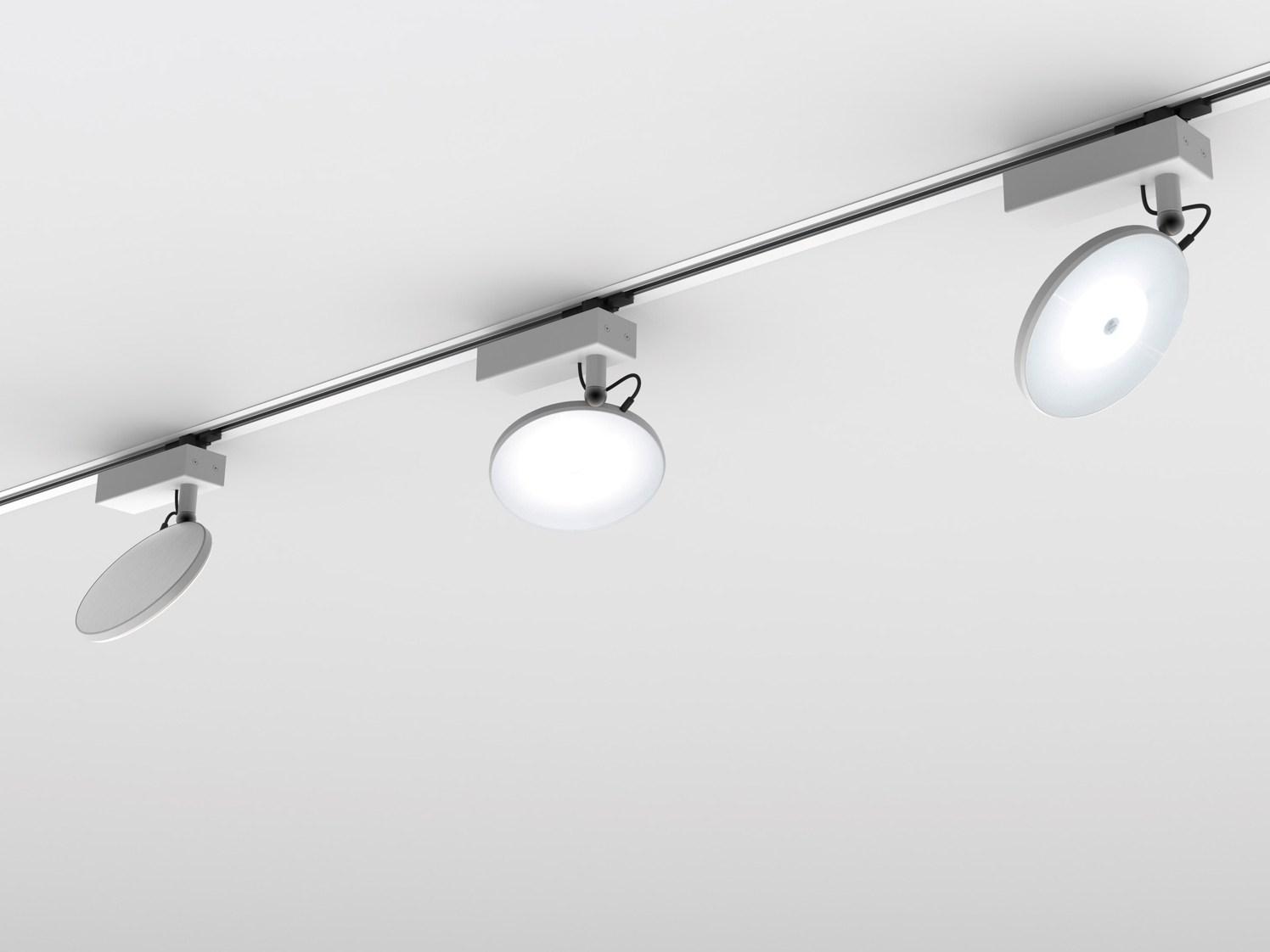 LED metal track-Light | Avveni 3-phase-track by Sattler