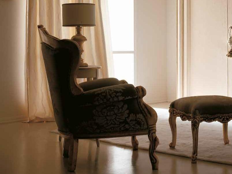 Upholstered armchair with armrests | Gemma by Corte Zari