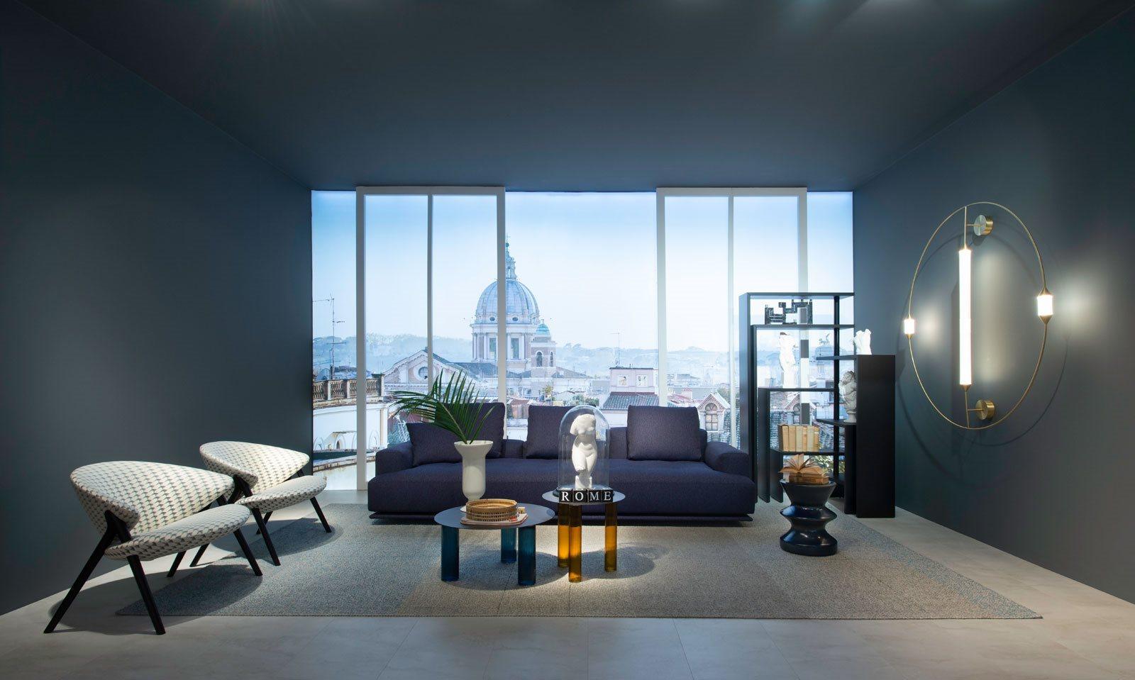 Fabric easy chair with removable cover | Oliva by Zanotta