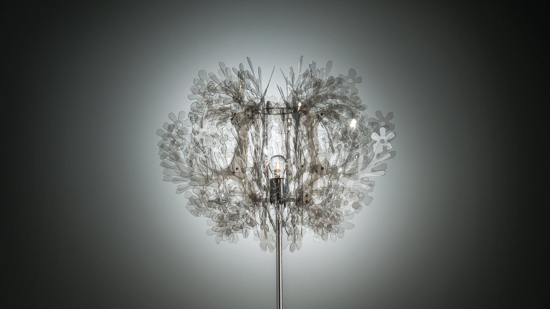 Cristalflex® and Opalflex® LED floor lamp | Fiorella by Slamp