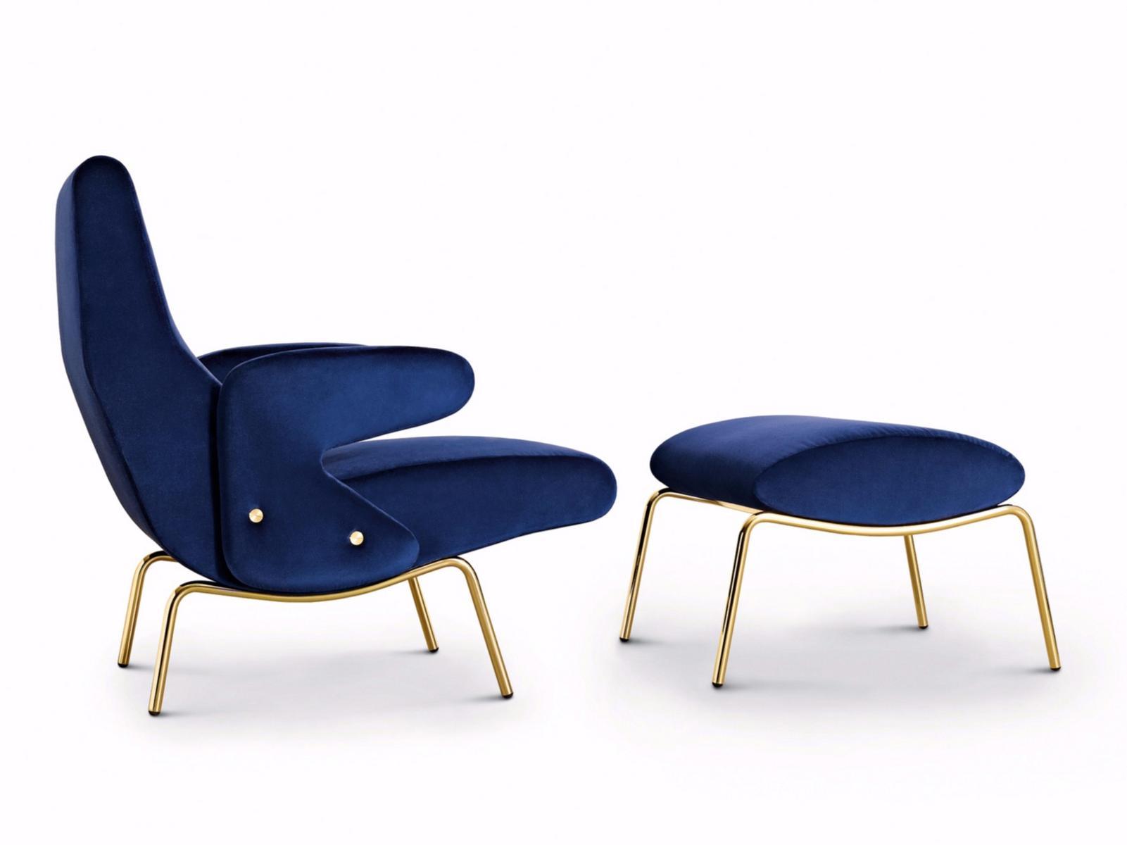 Fabric armchair | Delfino by Arflex
