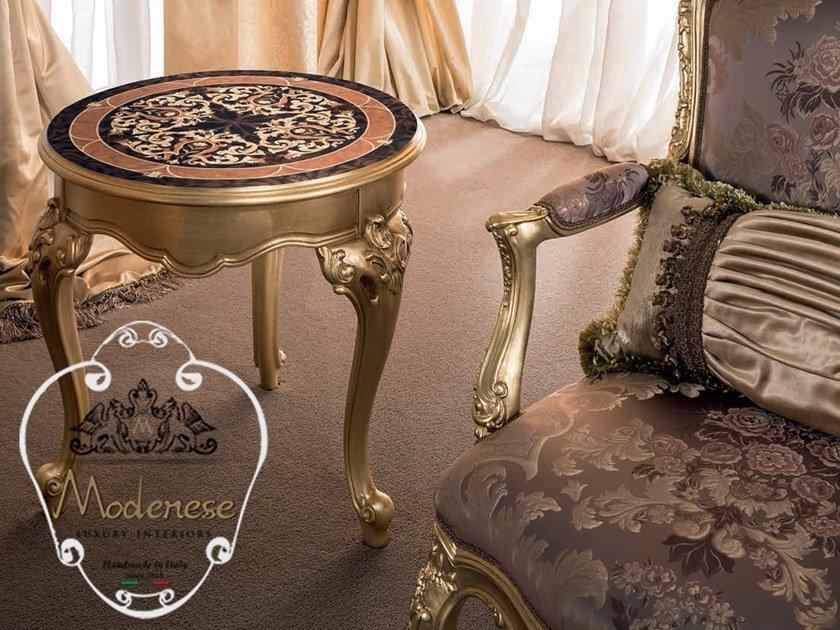 Round wooden coffee table | 14674 by Modenese Gastone