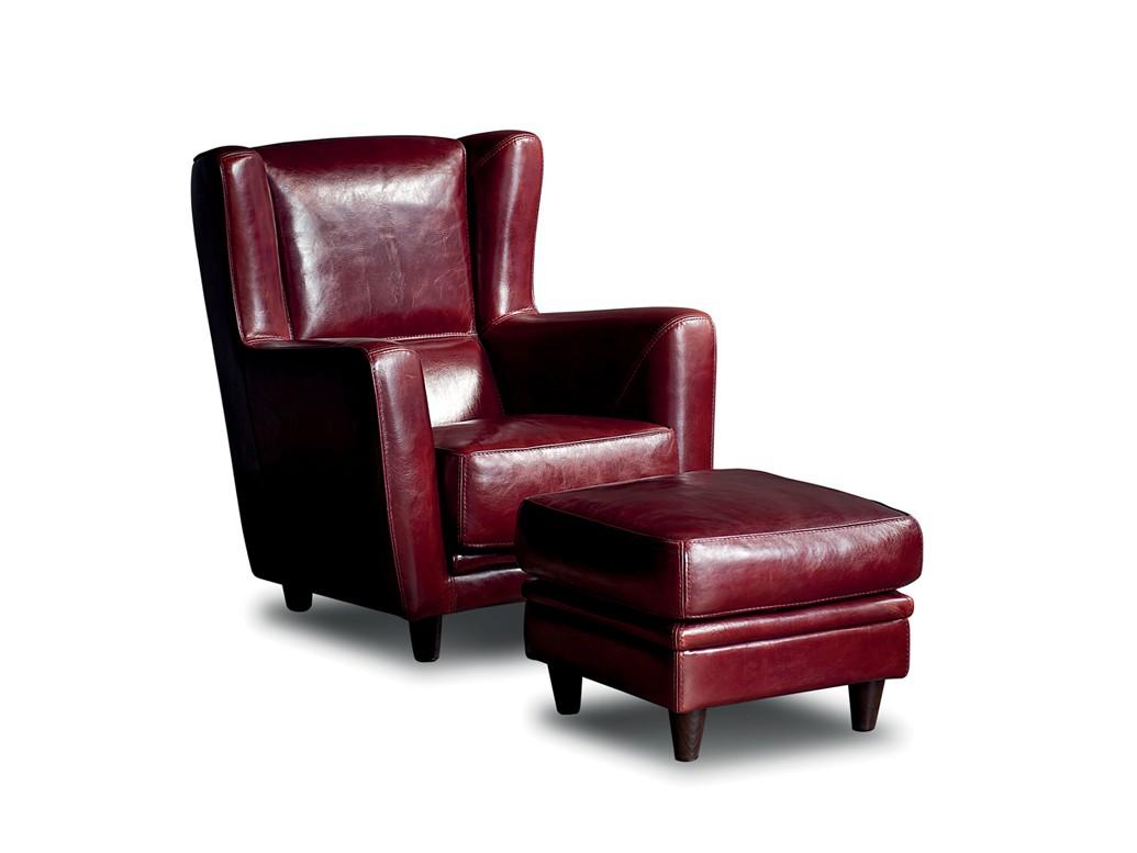 Leather armchair | Bergère by Baxter