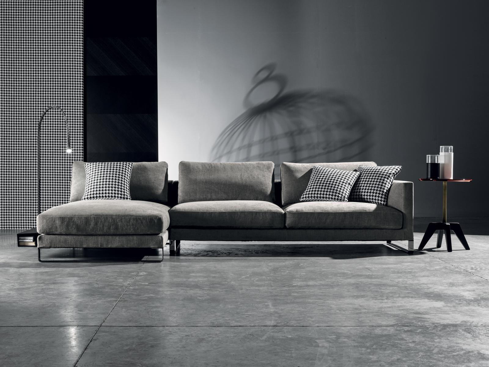 LED floor lamp with swing arm | Flexiled by Contardi