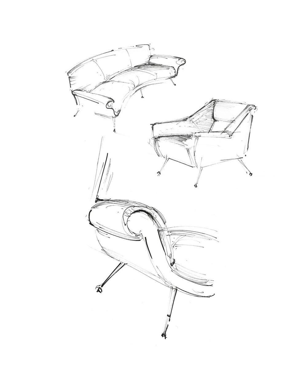 Armchair | Ile by Minotti