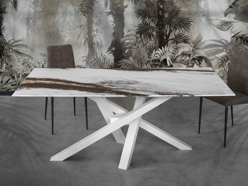 Resin living room table | Shangai Art by Riflessi