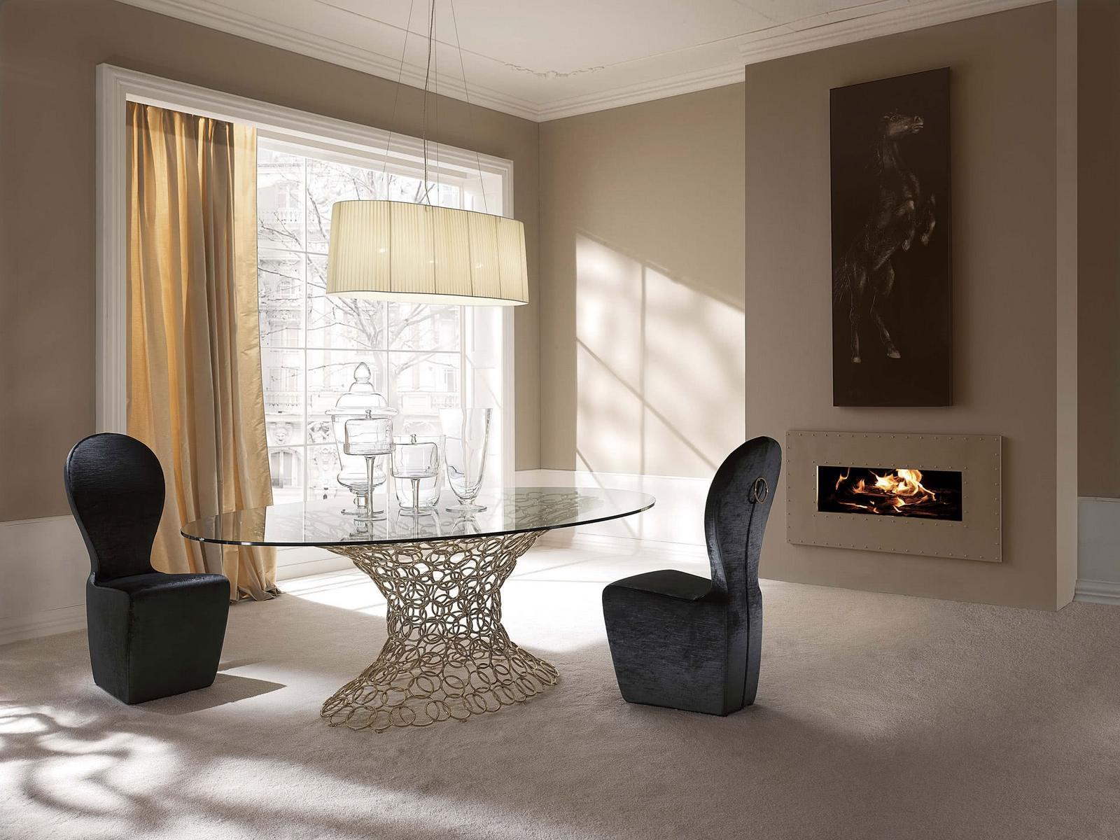 Velvet chair with removable cover | Mondrian by Cantori