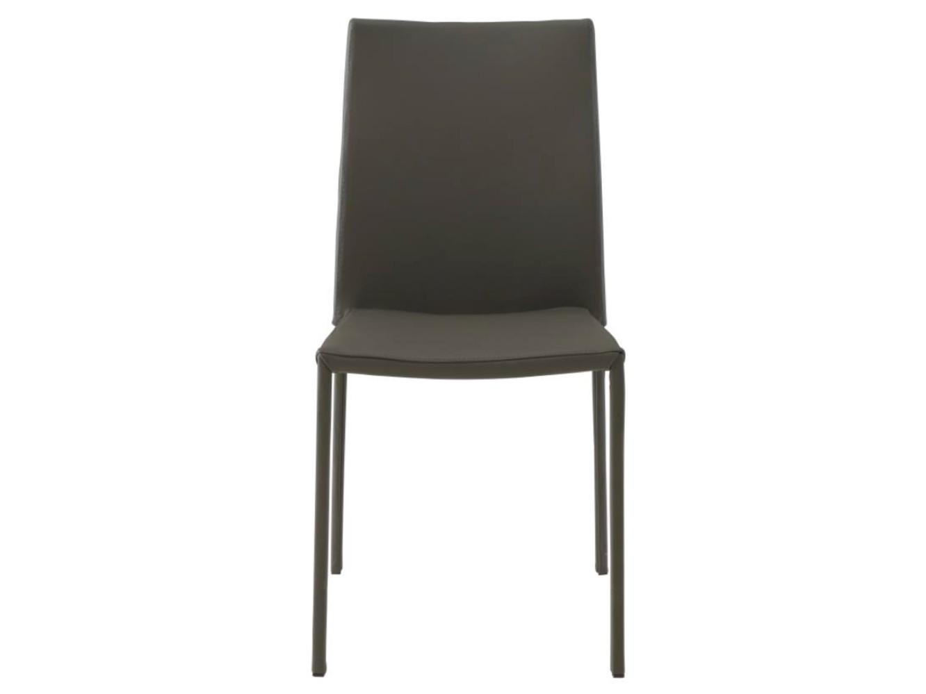 Upholstered stackable fabric chair | Slim Chair by Ligne Roset
