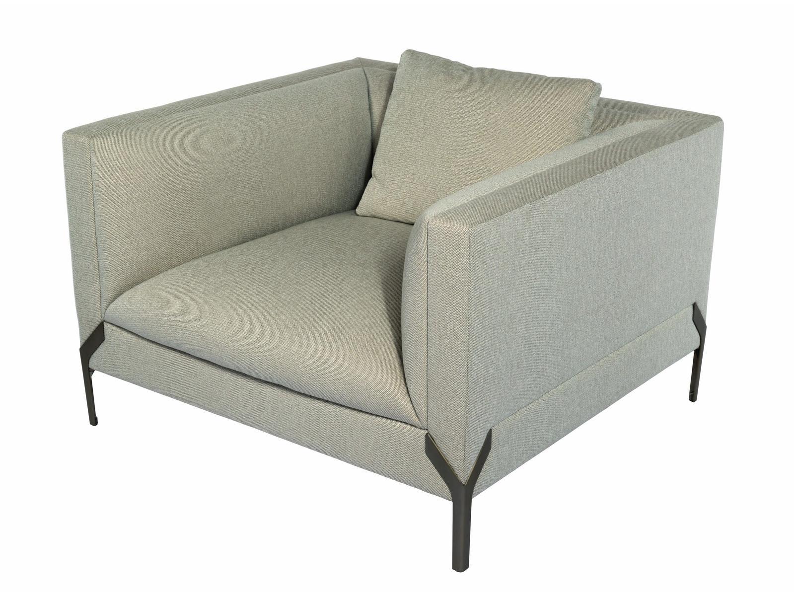 Fabric armchair with armrests | Jamboree by Visionnair