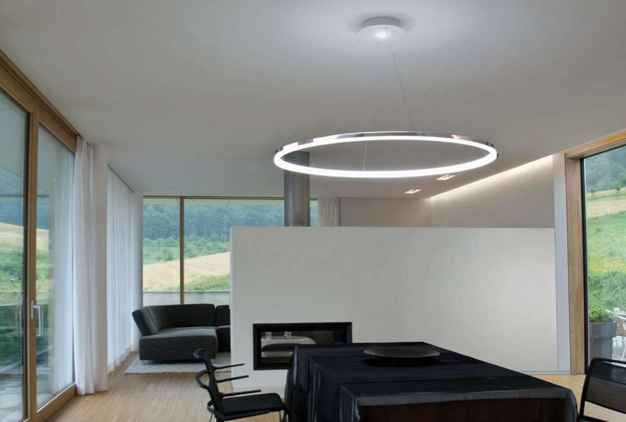 LED aluminium pendant lamp | Circolo Mini by Sattler