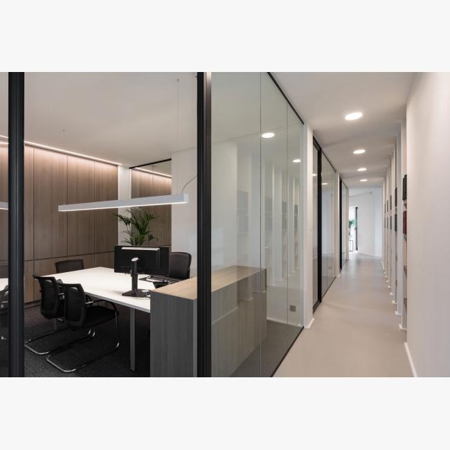 LED recessed ceiling lamp | Diro Sbl by Delta light