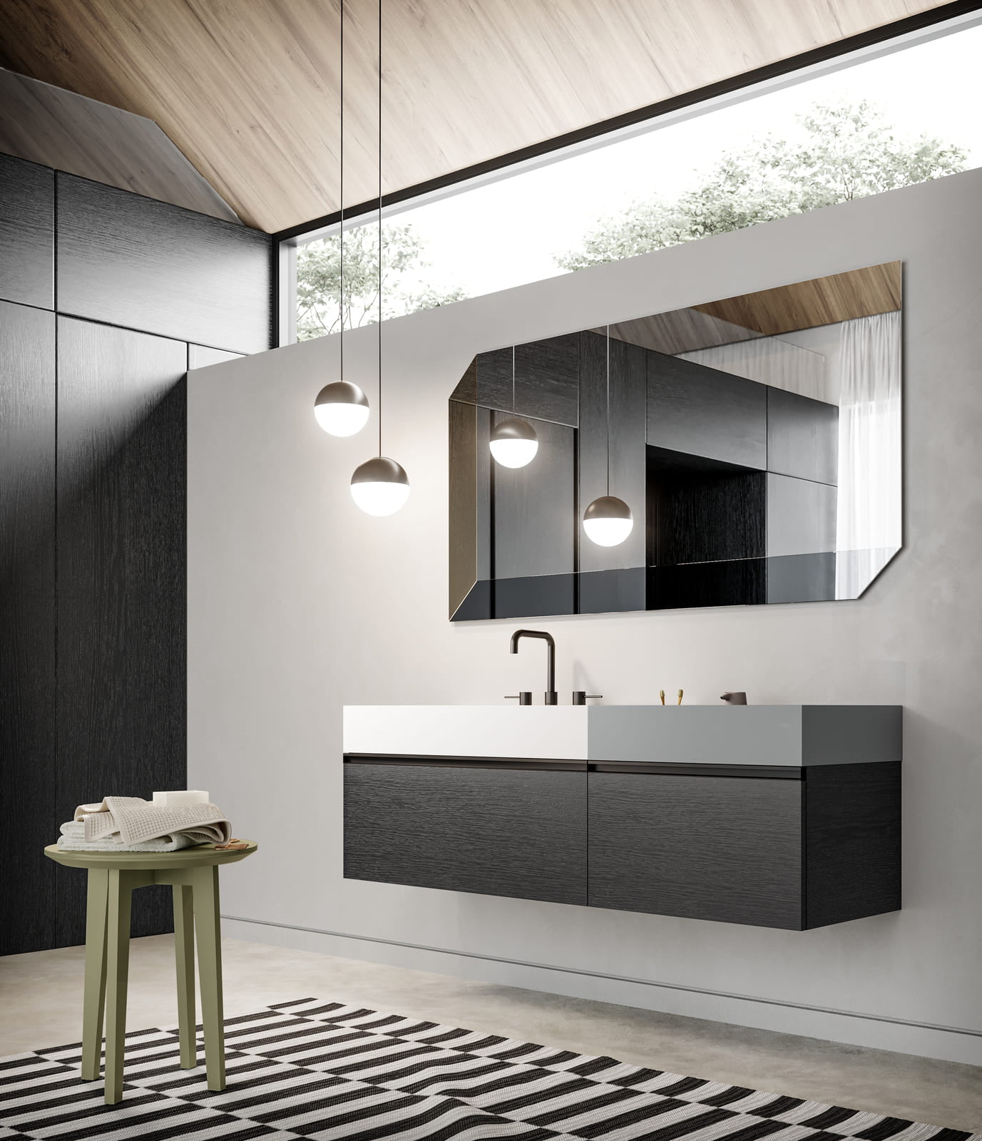 Melamine bathroom | Deep by Birex