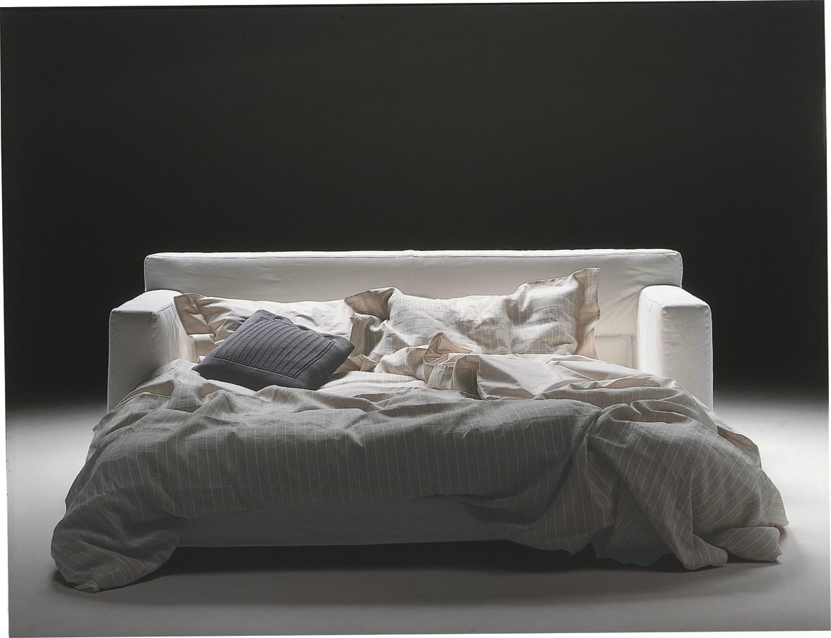 Fabric sofa bed with removable cover | Winny by Flexform