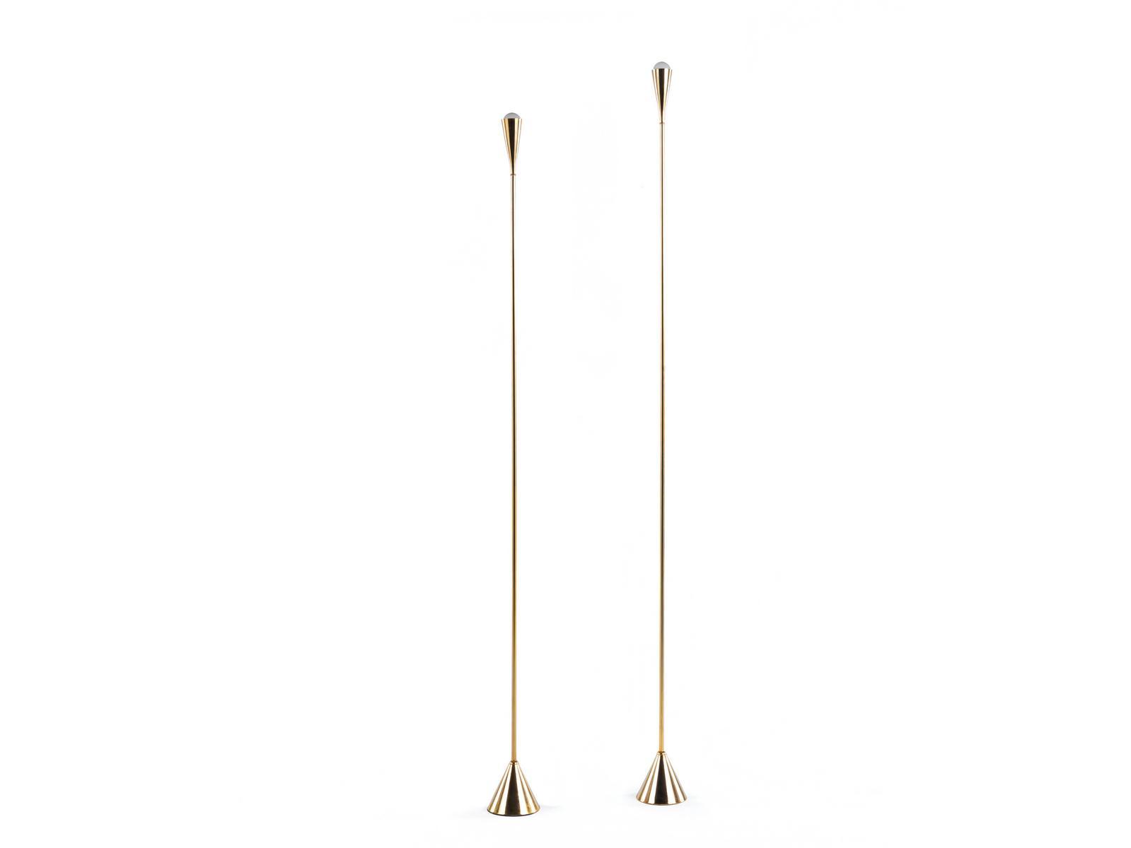 Brass floor lamp | Illicio by Gianfranco Ferre Home