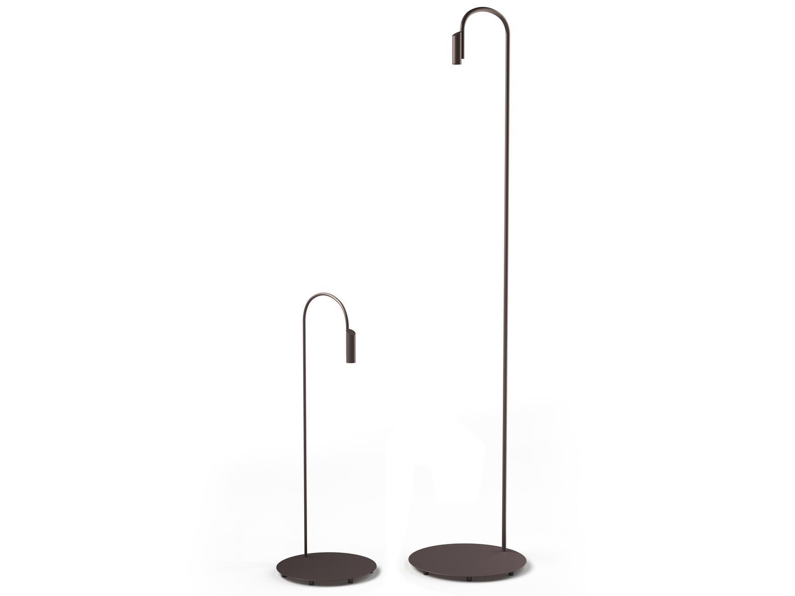 LED stainless steel floor lamp | Caule by Flos