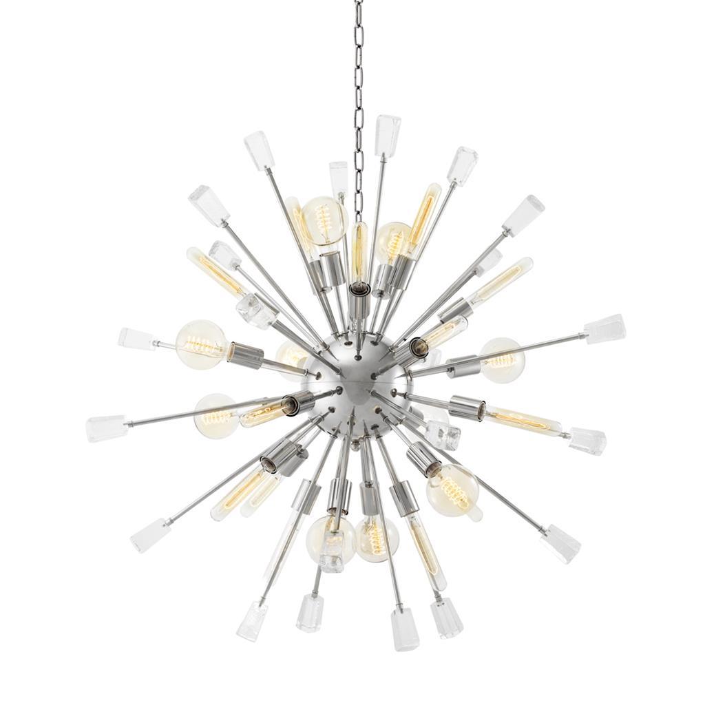 Glass pendant lamp | Tivoli by Eichholtz