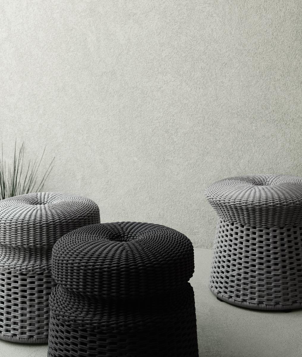 Polypropylene garden stool | Hospes by B&B Italia