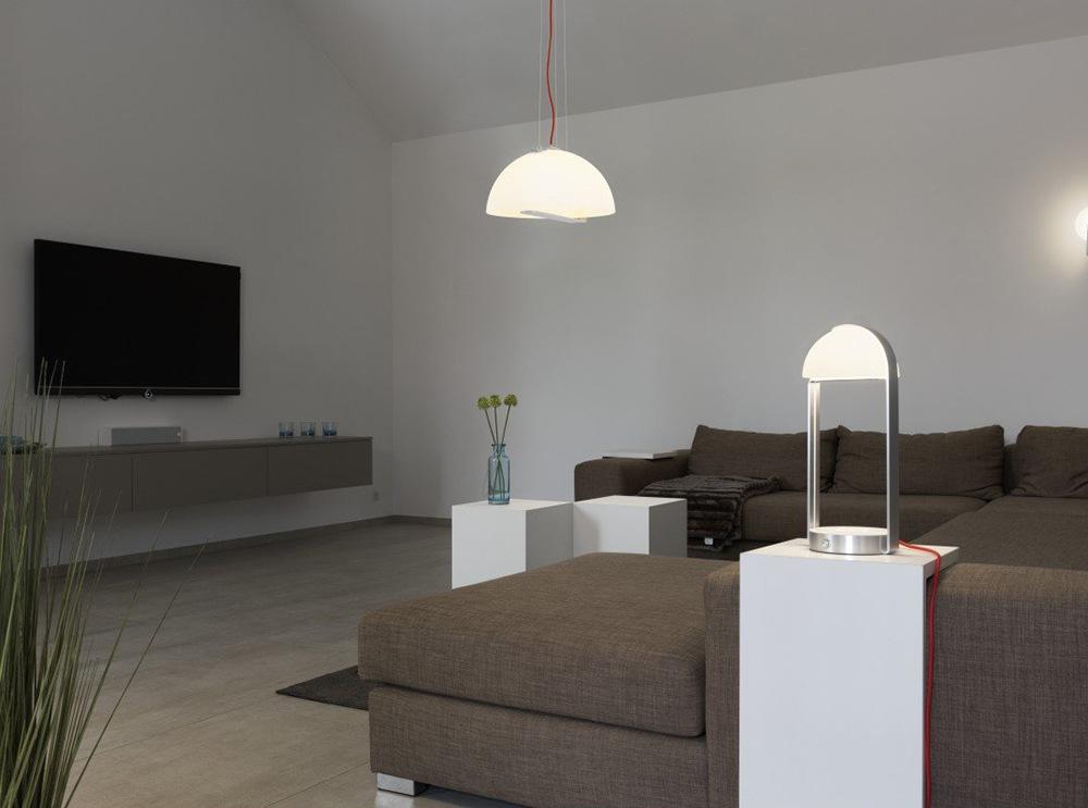 Glass pendant lamp in a contemporary style | Brenda by SLV