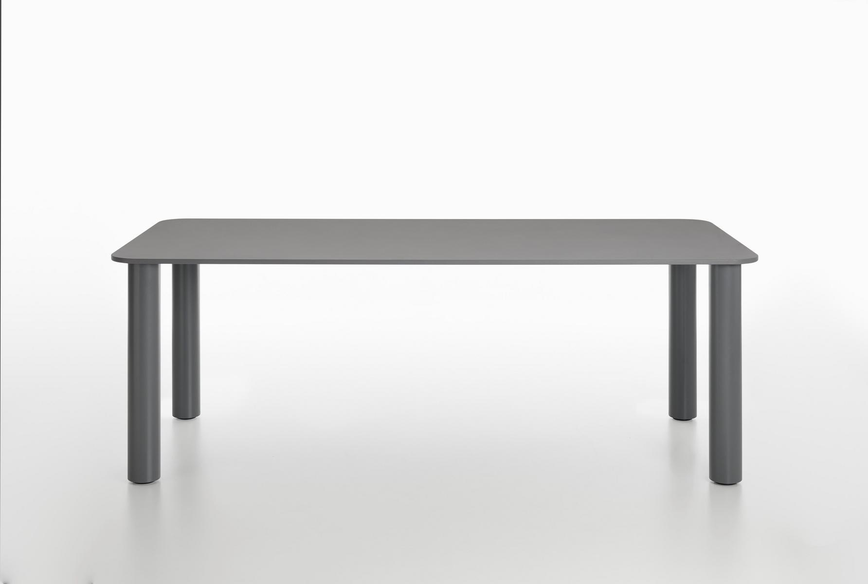 Square crystal table | Marcuso 2530 by Zanotta