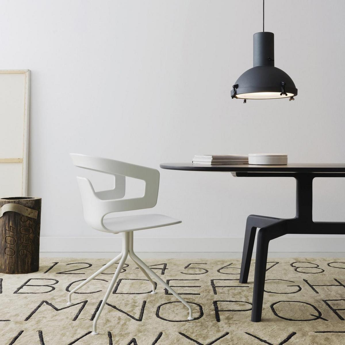 LED swivel aluminium pendant lamp | Projecteur 365 by Nemo