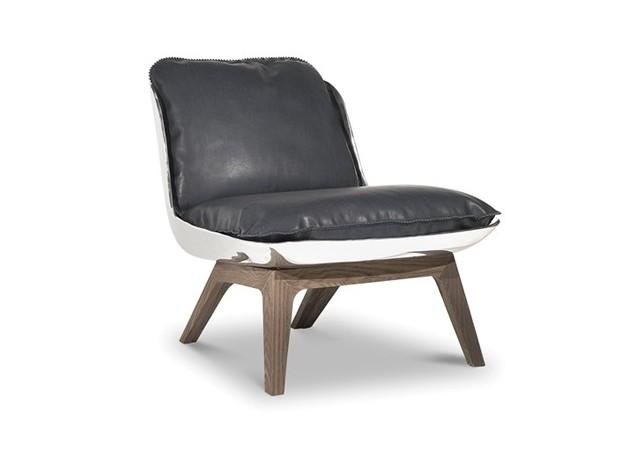Leather armchair | Houston by Baxter