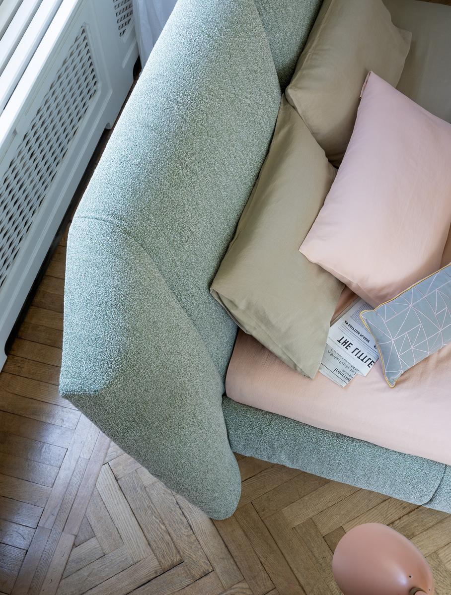 Upholstered fabric bed | Youniverse by Bonaldo