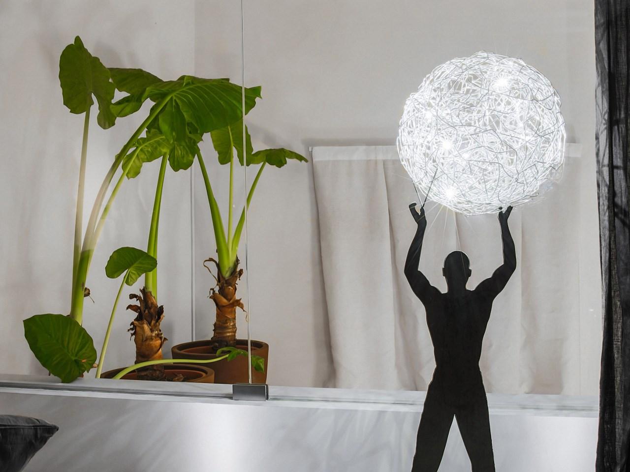 LED table lamp | Uomo Della Luce S by Catellani & Smith