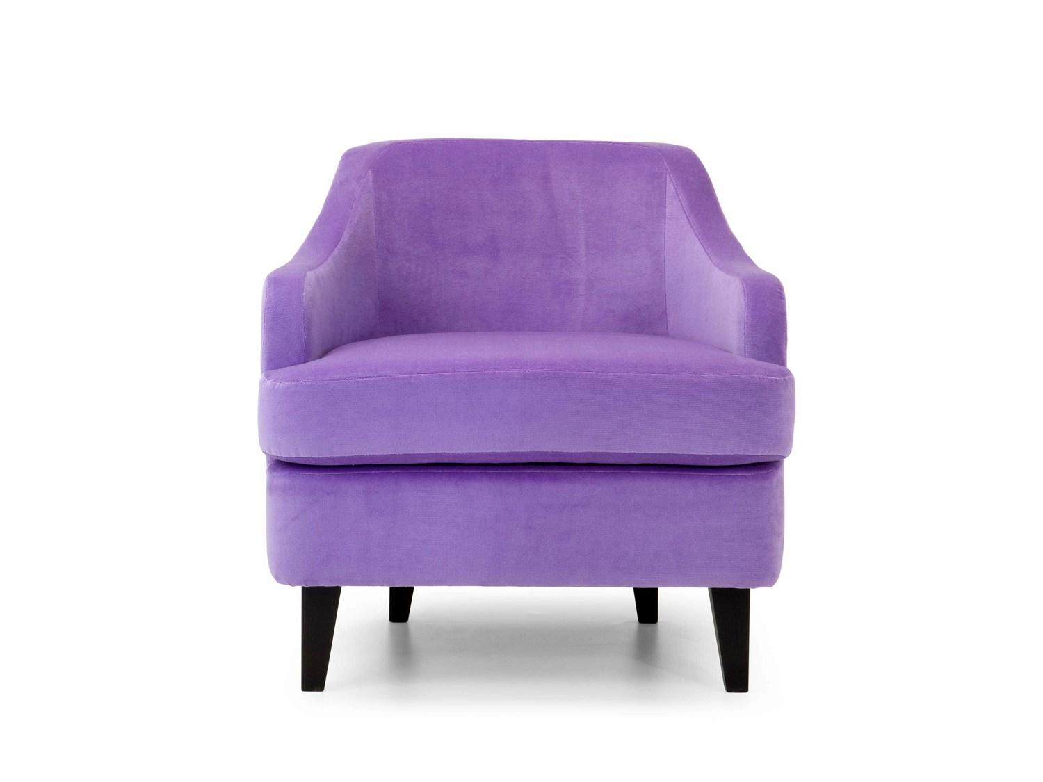 Upholstered lobby chair with armrests | Nor by Domingo salotti