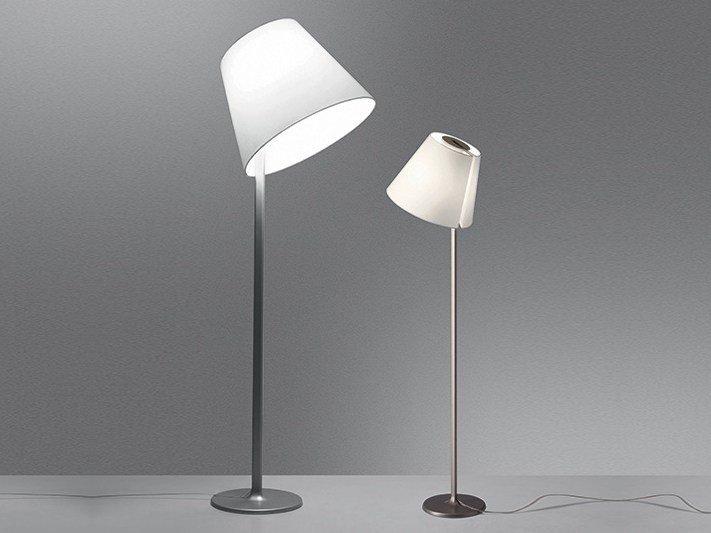 Halogen adjustable floor lamp | Melampo Mega by Artemide