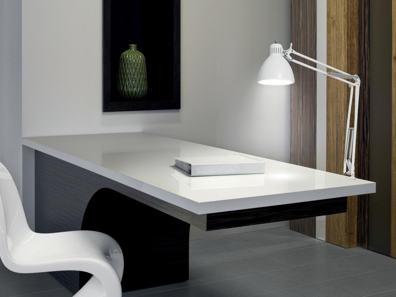 LED adjustable aluminium desk lamp | Jj T-p by Leucos