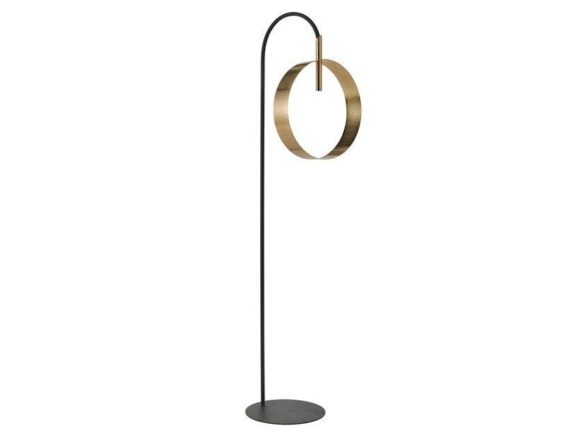 LED metal floor lamp | Led Loop Pt by Riflessi