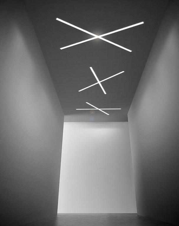 Extruded aluminium linear lighting profile | Nolita Eco by Panzeri