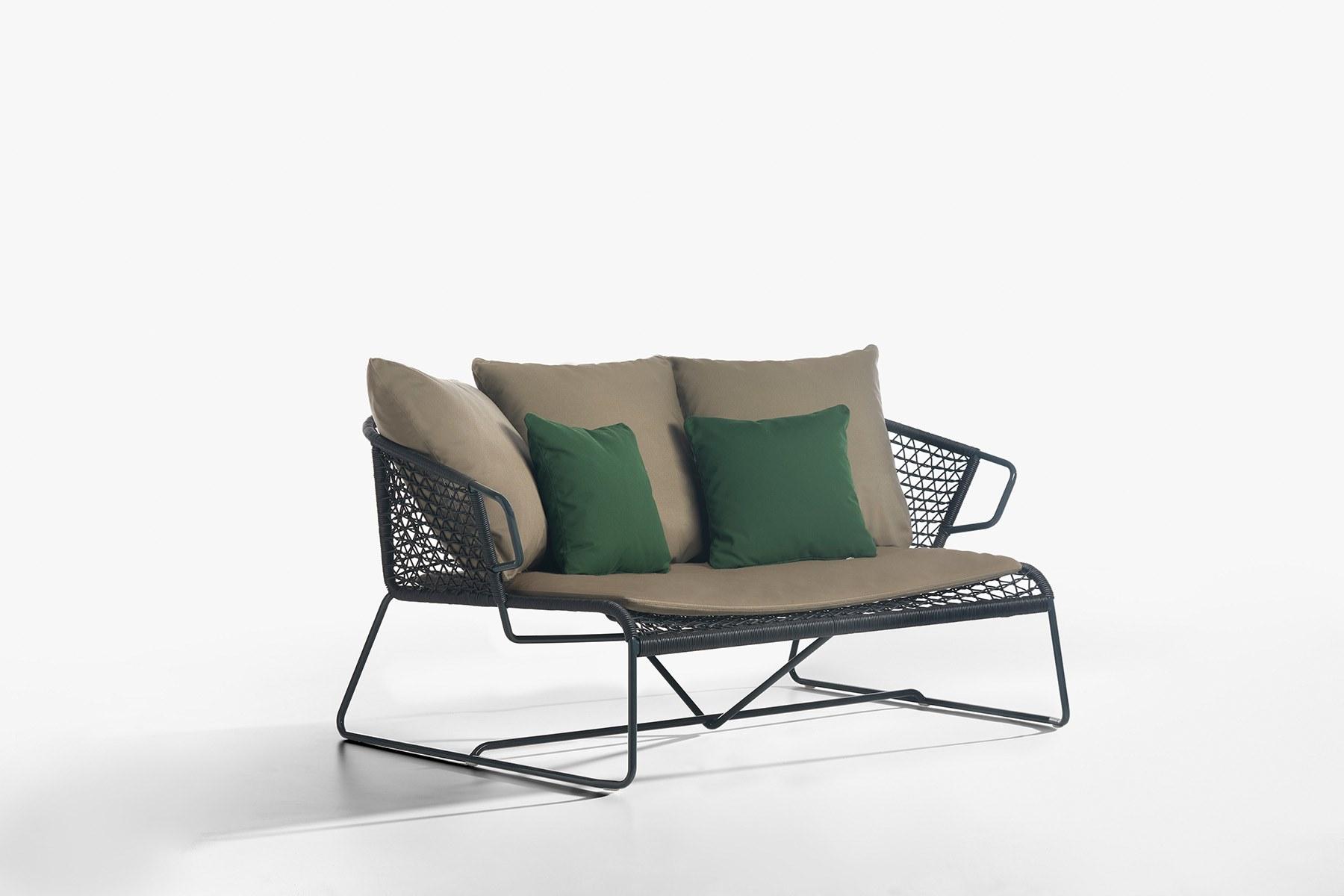 Rope garden sofa | Vela by Potocco