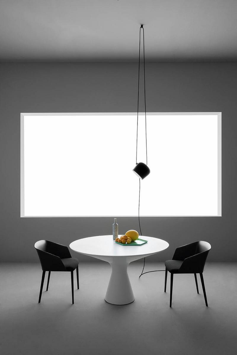 Armchair with steel legs and polypropylene armrests | Liza 2272 - 2272r by Zanotta